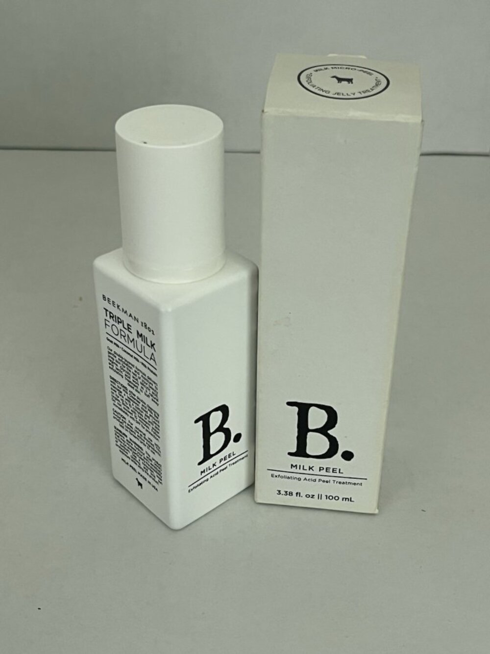 Beekman 1802 Milk Peel Exfoliating Acid Peel Treatment 3.38 fl oz / 100 mL NEW